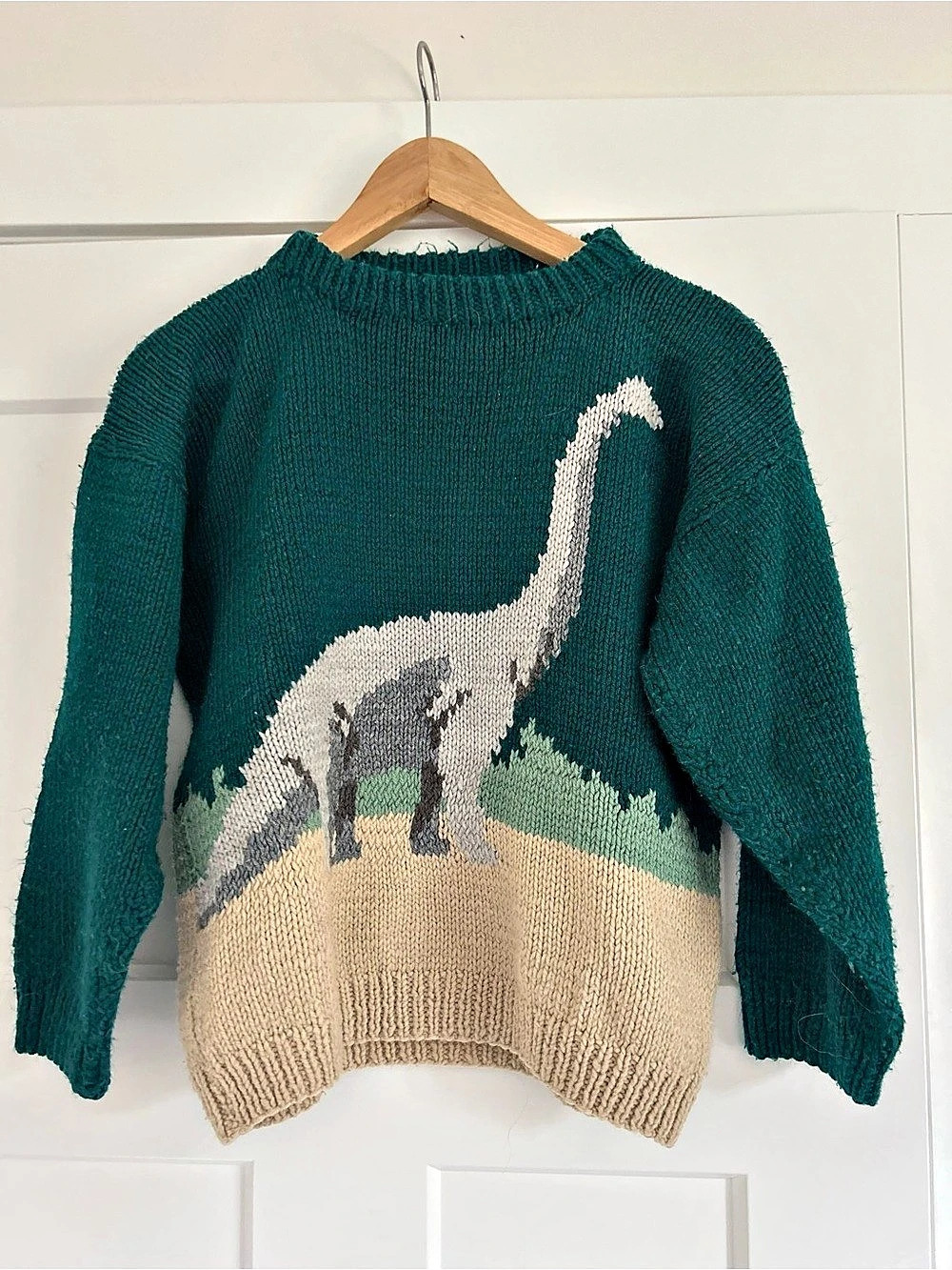 Dinosaur Knitted Jumper